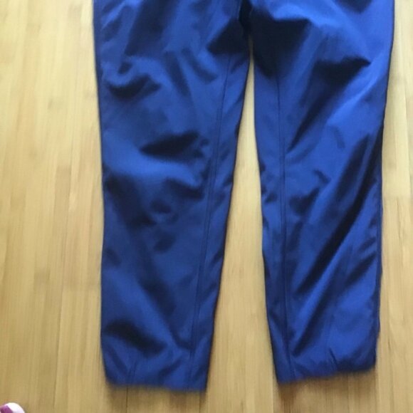 Lululemon Satin Trim Tuxedo Pant Navy Like New - Picture 5 of 14